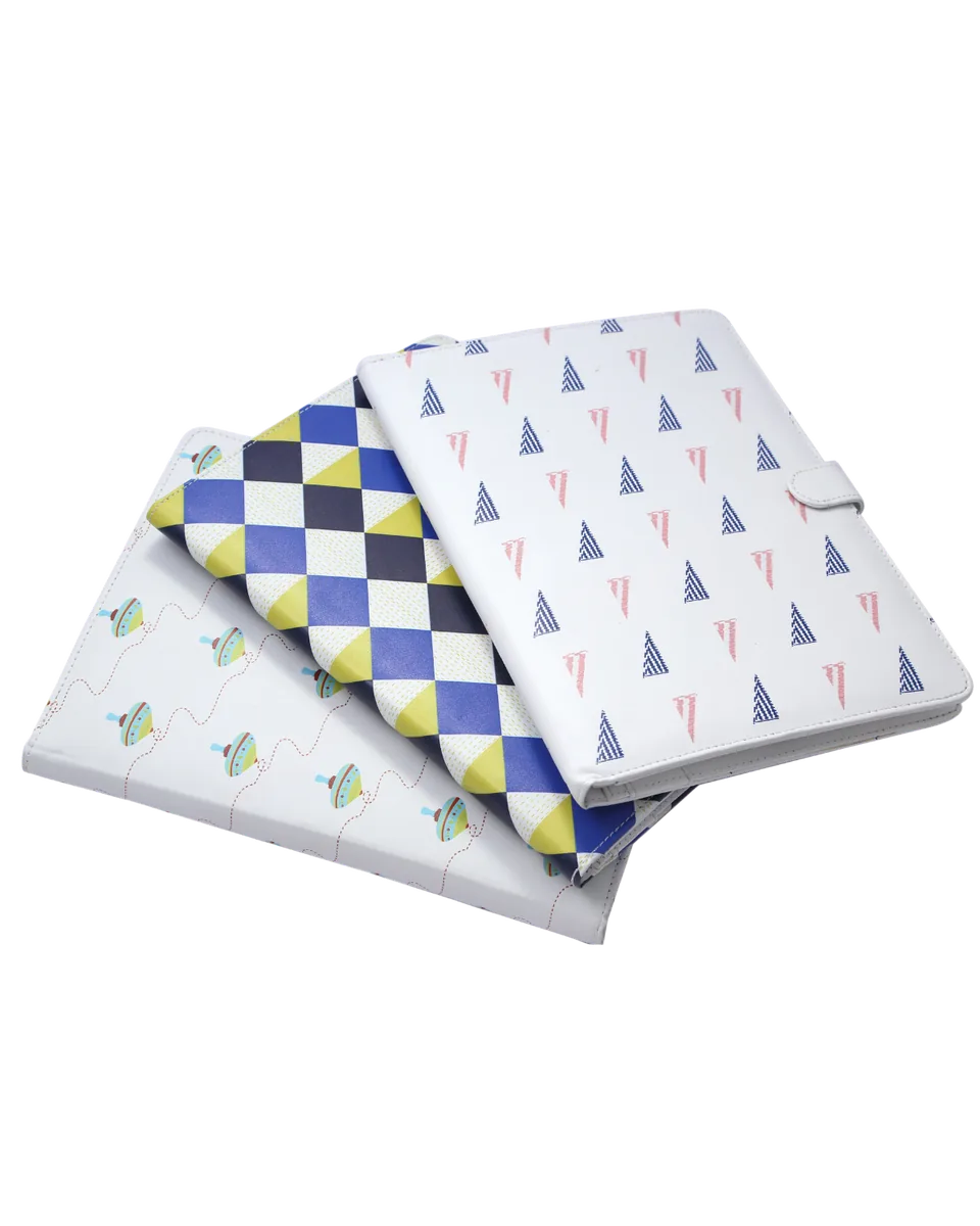 Printed file folders and organizers